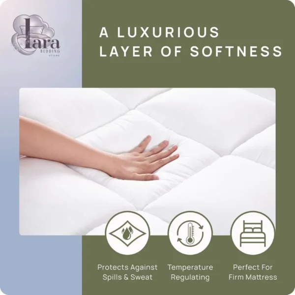 Cooling and Breathable Mattress Topper