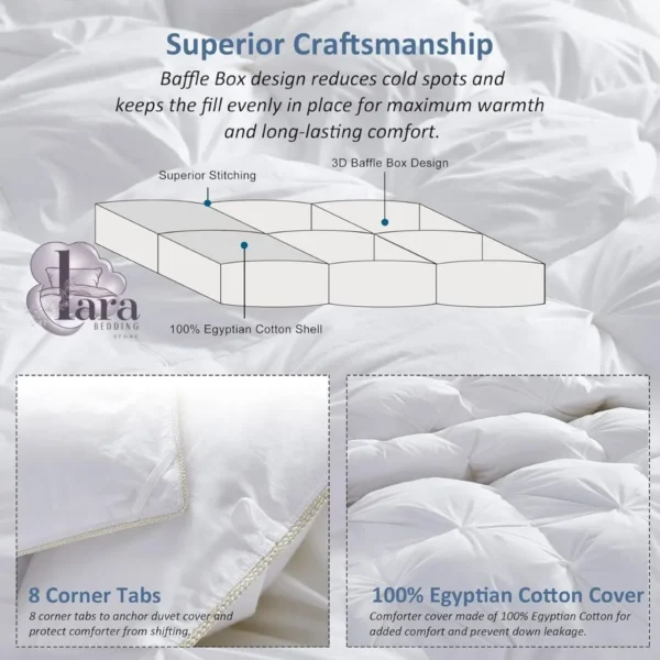 Luxurious Goose Down Duvet Cover