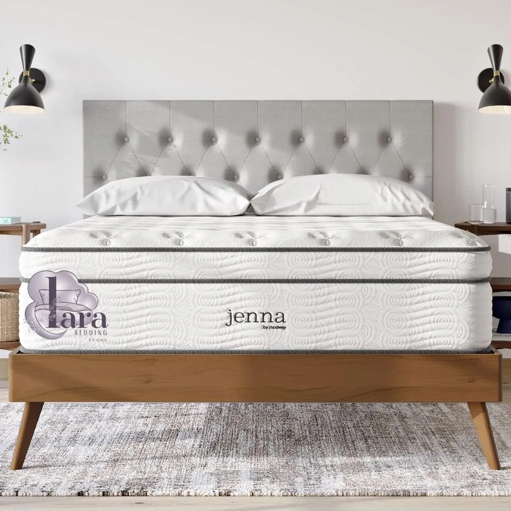 Modway Jenna Spring and Memory Foam Mattress